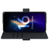 Capa com carteira 3MK para Apple iPhone 17, preta