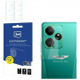 Protetor de lente de câmara 3MK Lens Protection para Realme GT 7 (4 unidades)
