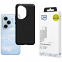 Capa 3MK Matt Case para Honor 400 Pro, Preto Mate