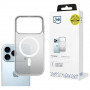 Capa 3MK Frosty MagCase para Apple iPhone 17 Pro, Branco