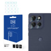 Protetor de lente de câmara 3MK Lens Protection para Motorola Moto G86 / G86 Power (4 un.)