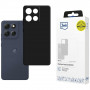 Capa 3MK Matt Case para Motorola Moto G86, preta