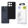 Capa 3MK Matt Case para Motorola Moto G86, preta
