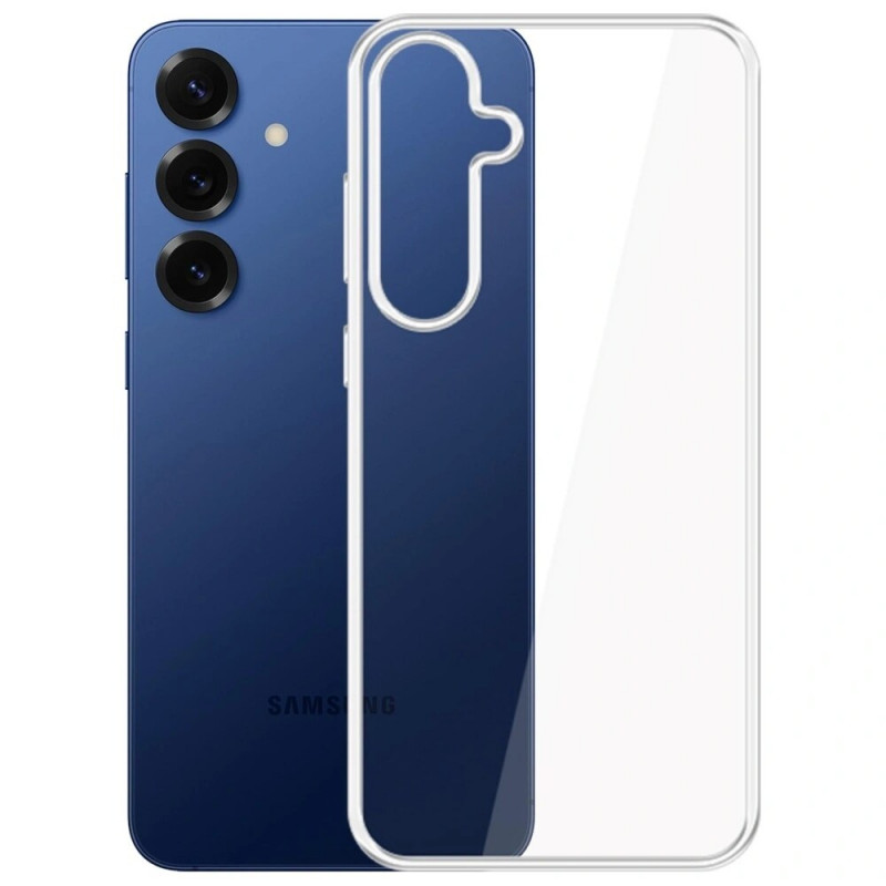 3MK Clear Case para Samsung Galaxy S25 FE, transparente