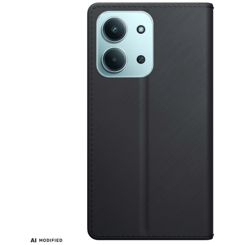 Capa tipo carteira 3MK para Redmi 15C 4G / 5G (171 mm) / Poco C85 4G, preta