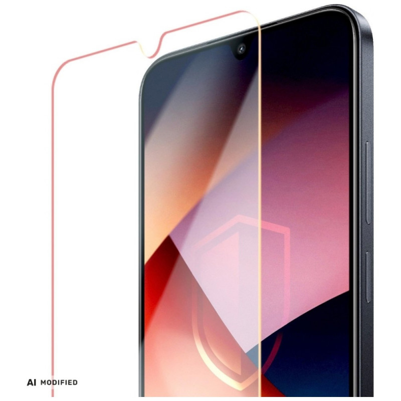 Película de vidro temperado 3MK HardGlass para Redmi 15C 4G / 5G (171 mm) / Poco C85 4G