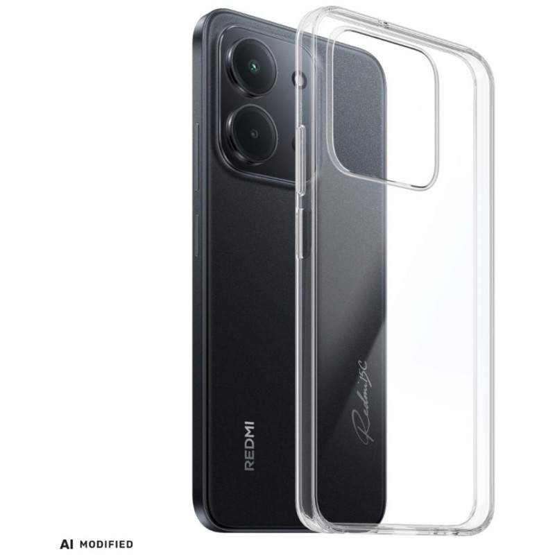 Capa 3MK Clear Case para Redmi 15C 4G / 5G (171 mm) / Poco C85 4G, transparente