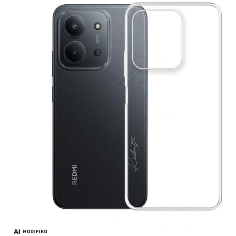Capa 3MK Clear Case para Redmi 15C 4G / 5G (171 mm) / Poco C85 4G, transparente