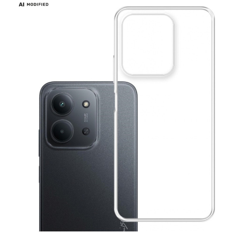 Capa 3MK Clear Case para Redmi 15C 4G / 5G (171 mm) / Poco C85 4G, transparente