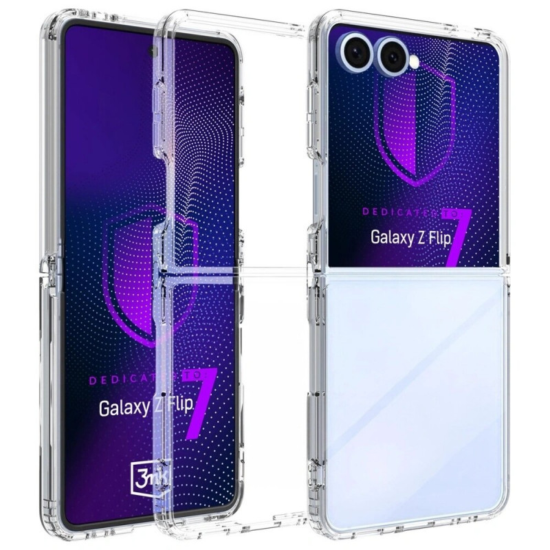 Capa 3MK Armor para Samsung Galaxy Z Flip7, Transparente