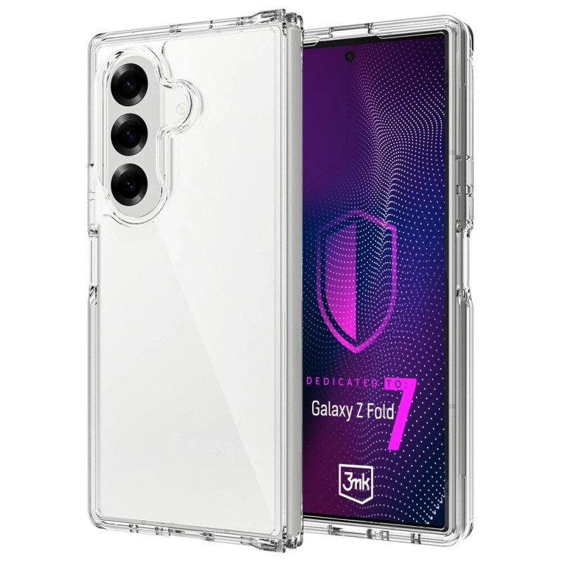 Capa 3MK Armor para Samsung Galaxy Z Fold 7, Transparente