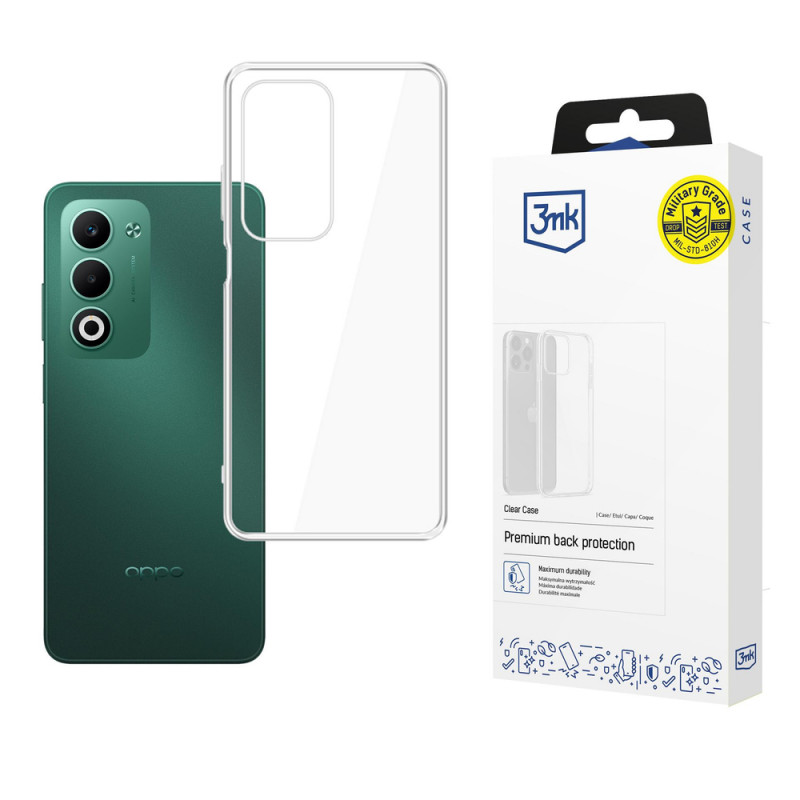 Capa 3MK Clear Case para Oppo A5 5G / A5 4G / A5M, Transparente