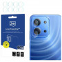 Protetor de lente de câmara 3MK Lens Protection para Xiaomi Redmi 15C 4G