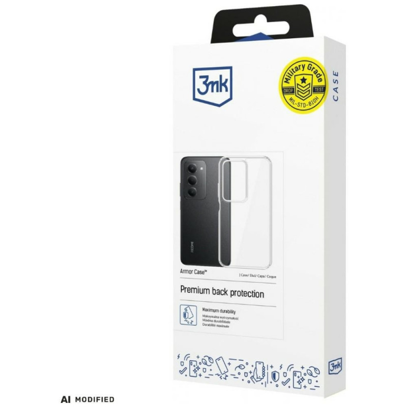 Capa 3MK Armor para Redmi 15 4G / 15 5G, Transparente