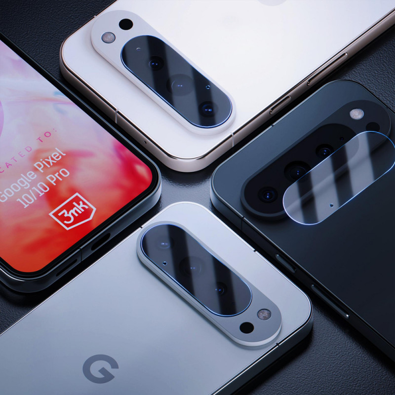 Protetor de lente de câmara 3MK Lens Protection para Google Pixel 10