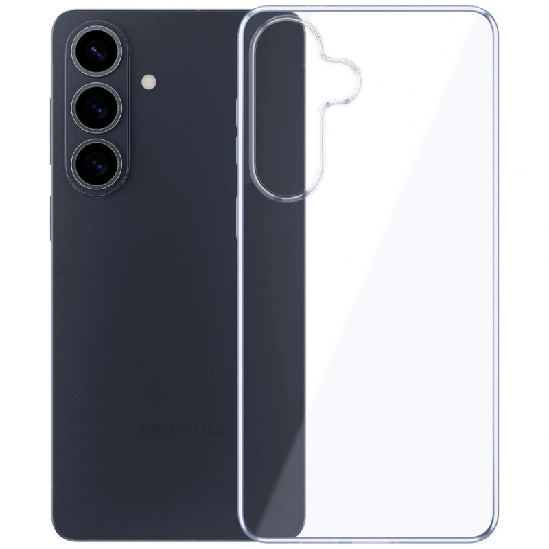 Capa 3MK Clear Case para Samsung Galaxy S26, Transparente
