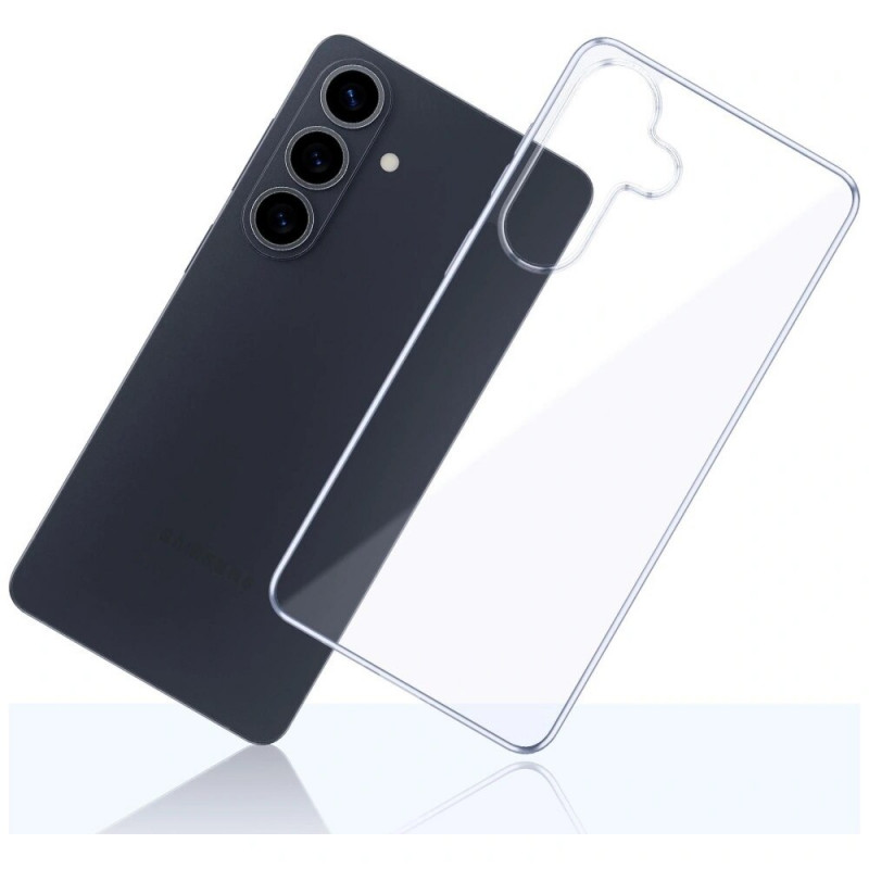 Capa protetora 3mk Clear Case para Samsung Galaxy S26+, transparente