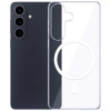 Capa protetora 3mk Clear MagCase Samsung Galaxy S26, transparente