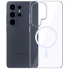 Capa protetora 3mk Clear MagCase Samsung Galaxy S26 Ultra, transparente