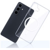 Capa protetora 3mk Clear MagCase para Samsung Galaxy S26+, transparente
