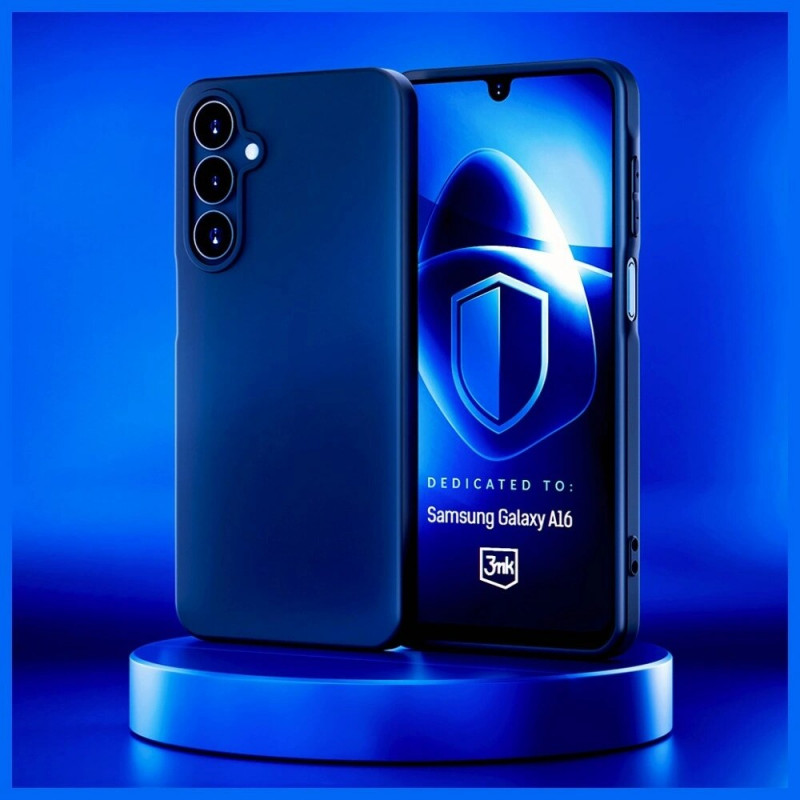 Capa protetora 3mk Matt Case Redmi 15C 4G / 5G (173 mm), preta