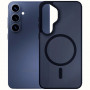 Capa protetora 3mk Smoke MagCase para Samsung Galaxy S26+, preta