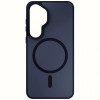 Capa protetora 3mk Smoke MagCase para Samsung Galaxy S26+, preta