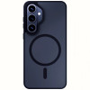 Capa protetora 3mk Smoke MagCase para Samsung Galaxy S26+, preta
