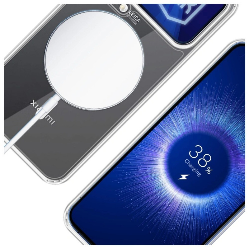 Capa para smartphone 3MK Armor MagCase Xiaomi 17 Pro, transparente