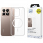 Capa para smartphone 3MK Armor MagCase Xiaomi 15T 5G, transparente