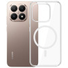 Capa para smartphone 3MK Armor MagCase Xiaomi 15T 5G, transparente