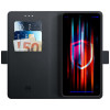 Capa 3MK Wallet Case para smartphone OnePlus 15 5G, preta