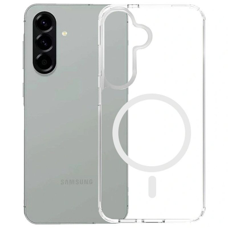 Capa para smartphone 3MK Armor MagCase Samsung Galaxy A57, transparente