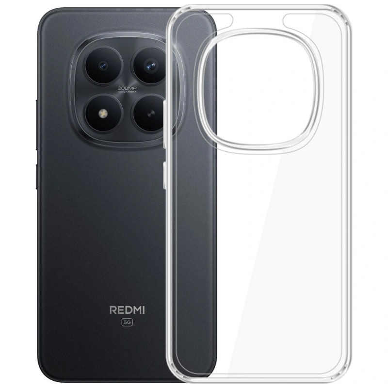 Capa 3MK Armor Case para Xiaomi Redmi Note 15 Pro+ 5G, transparente