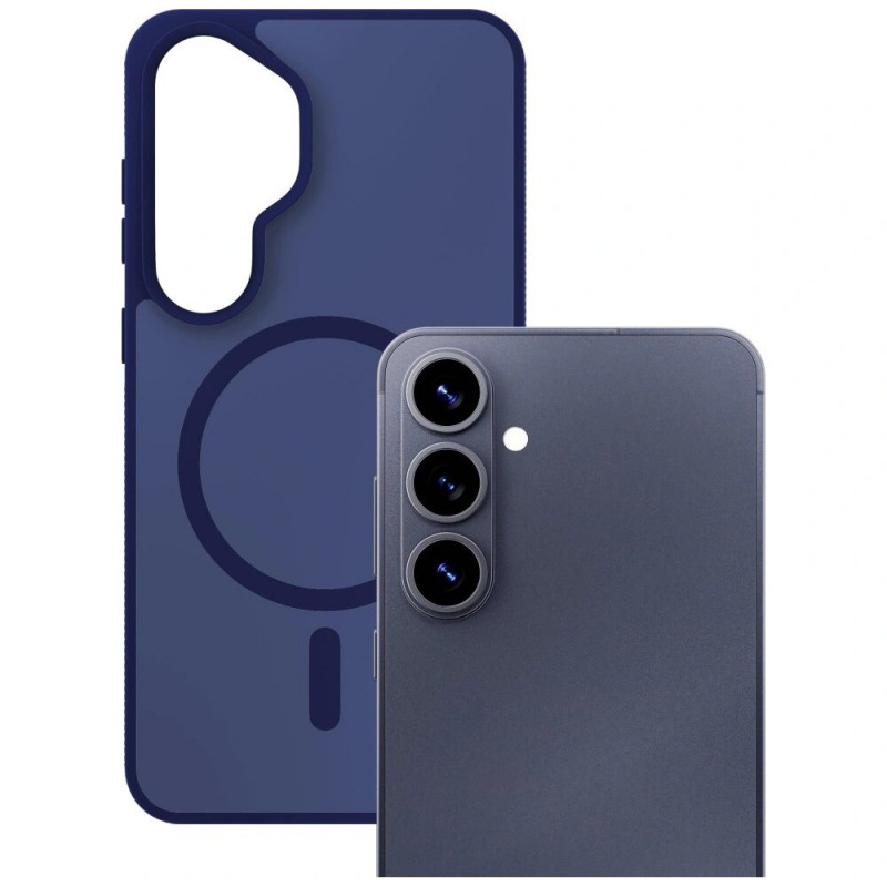 3MK Smoke MagCase para Samsung Galaxy S26+, azul