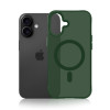 3MK Smoke MagCase para Apple iPhone 16 Pro, verde