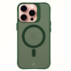 3MK Smoke MagCase para Apple iPhone 16 Pro Max, verde