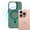 3MK Smoke MagCase para Apple iPhone 16 Pro Max, verde