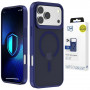 3MK Smoke MagCase para Apple iPhone 17 Pro, azul