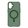 3MK Smoke MagCase para Apple iPhone 16, verde