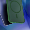 3MK Smoke MagCase para Apple iPhone 16, verde