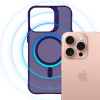3MK Smoke MagCase para Apple iPhone 16 Pro Max, roxo