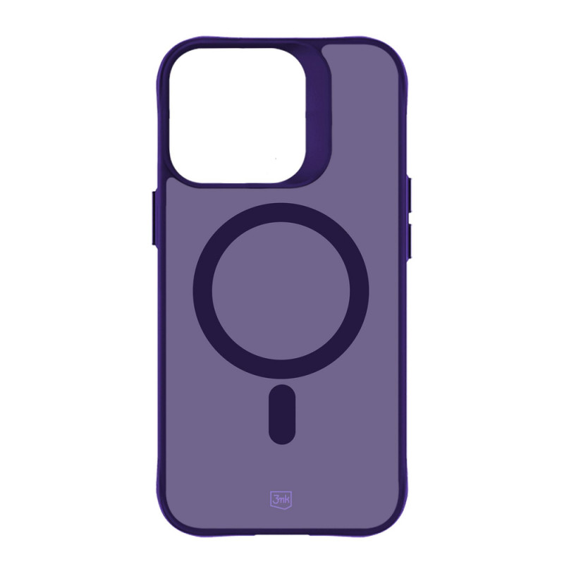 3MK Smoke MagCase para Apple iPhone 16 Pro Max, roxo