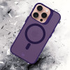 3MK Smoke MagCase para Apple iPhone 16 Pro Max, roxo