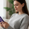 3MK Smoke MagCase para Apple iPhone 16, roxo
