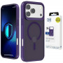3MK Smoke MagCase para Apple iPhone 17 Pro, roxo