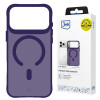 3MK Smoke MagCase para Apple iPhone 17 Pro, roxo