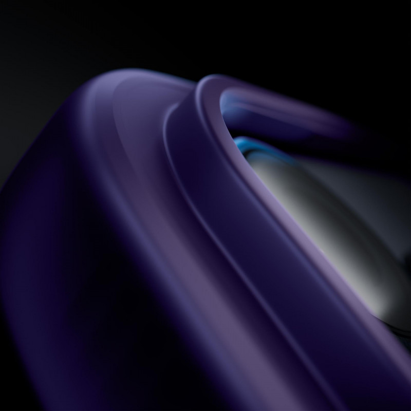 3MK Smoke MagCase para Apple iPhone 17, roxo