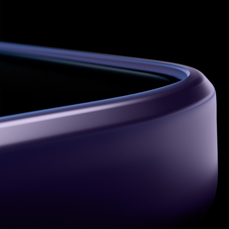 3MK Smoke MagCase para Apple iPhone 17, roxo
