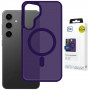 3MK Smoke MagCase para Samsung Galaxy S25, roxo